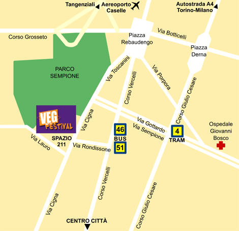 cartina VegFestival 2006